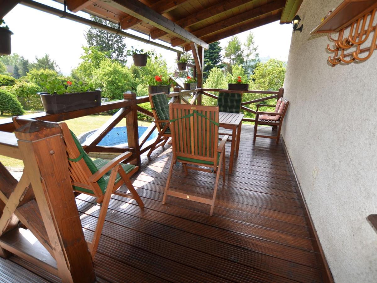 House With The Pool And Fenced Garden Villa Hnanice  ภายนอก รูปภาพ