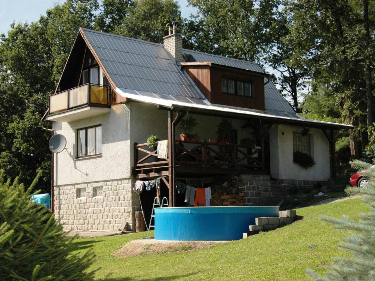 House With The Pool And Fenced Garden Villa Hnanice  ภายนอก รูปภาพ